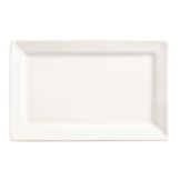 World Tableware Slate Ultra Bright White 11 x 7 Rectangular Plate