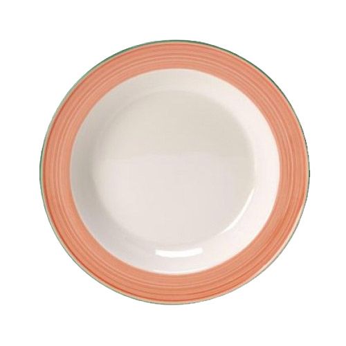 Steelite  Simplicity Rio Pink 12.8 Oz Soup Plate