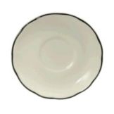 Buffalo Manhattan Black Caprice Saucer, 5-5/8"