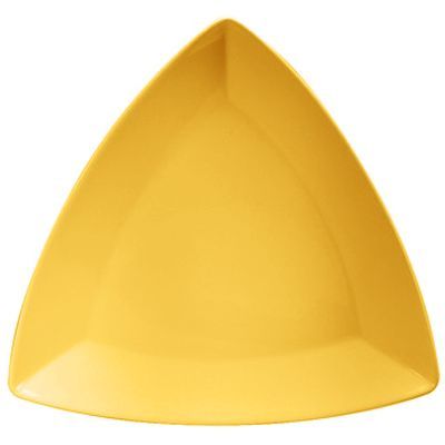 Oneida Stealth Goldenrod Triangular Plate, 12&Frac14;"