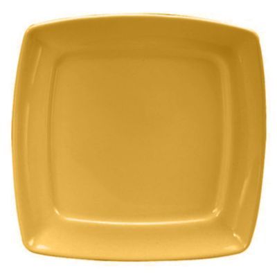 Oneida Stealth Goldenrod Square Plate, 11"