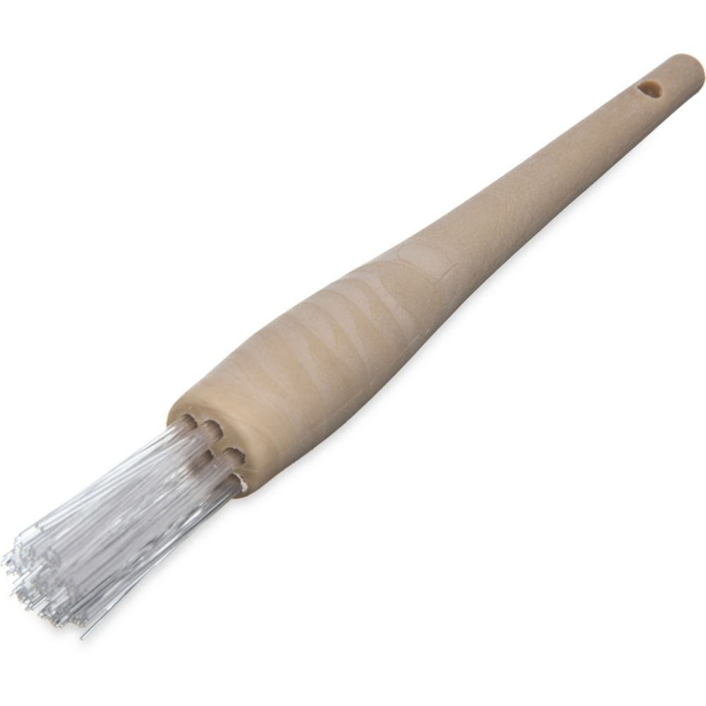Carlisle Round Teflon Waffle Iron Brush, 9-1/2" X 1"