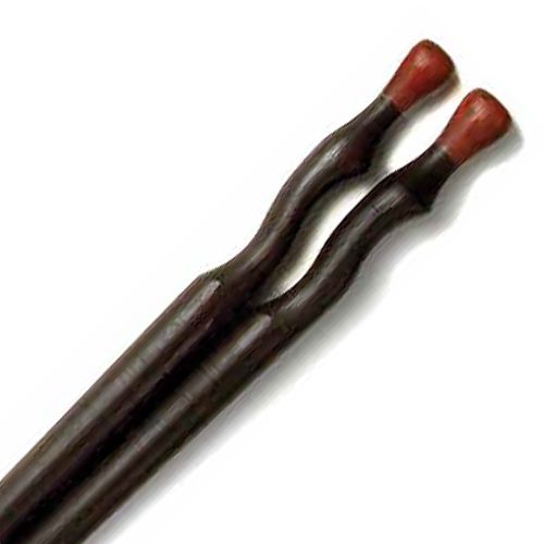 Front Of The House&reg; 10" Wooden Chopsticks with Red Tips