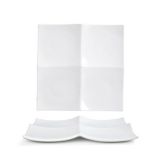 Front Of The House&reg; 8" Origami&reg; Square Plate