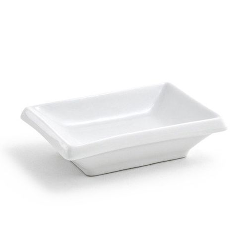 Front Of The House&reg; 2 Oz Sampler&trade; Rectangle Sauce Dish