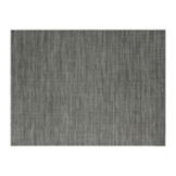 Front Of The House&reg; Black 16" x 12" Tweed Placemat