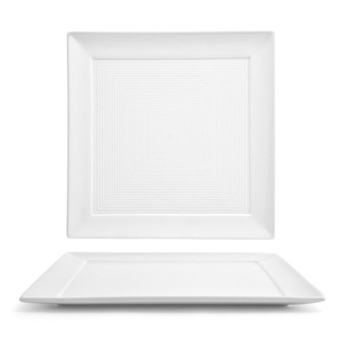 Front Of The House&reg; 10" Spiral&reg; Square Plate