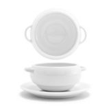 Front Of The House&reg; 10 Oz Spiral&reg; Stackable Cream Soup Dish