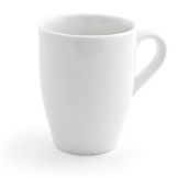 Front Of The House&reg; White Porcelain 12 Oz Seattle Mug