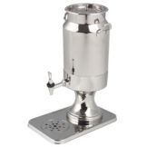 Spring USA&reg; S/S 5-1/4 Qt Milk Dispenser w/ Drain Base