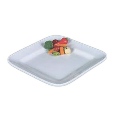 Buffet Euro 11" Square White Porcelain Plate