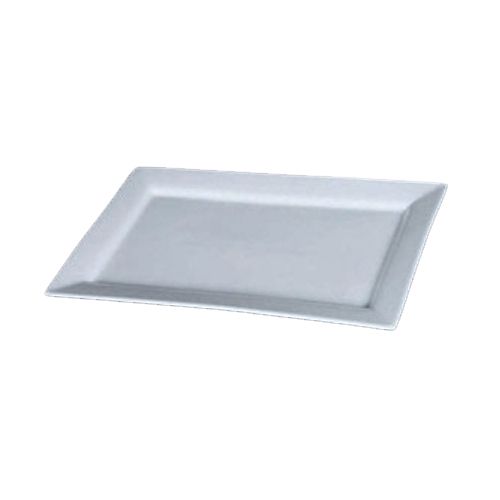 Buffet Euro Porcelain White Rectangular Platter