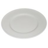 Buffet Euro 16" Round White Porcelain Platter