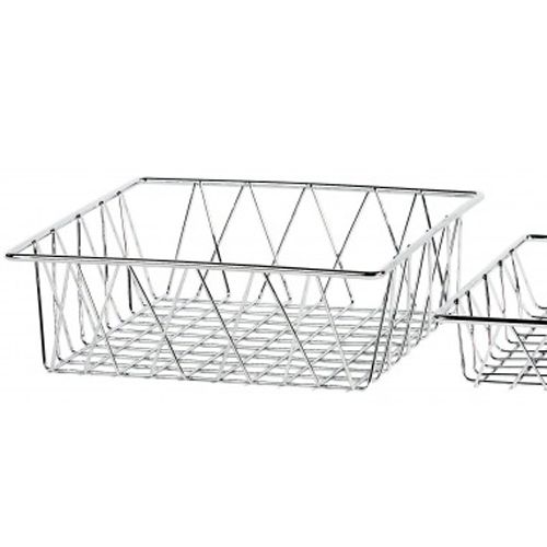 Buffet Euro Chrome Square Wire Basket