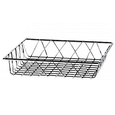 Buffet Euro 11" Chrome Square Wire Basket