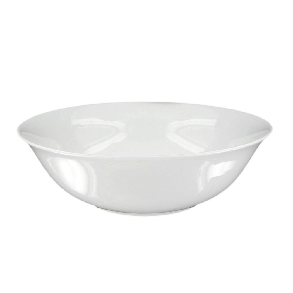 Buffet Euro 8" Round White Porcelain Bowl