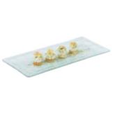 Rectangular Platter, Ocean Clear, 6-1/2" x 15"