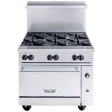 Vulcan Hart Endurance 36" Restaurant Range w/ 6 Burners