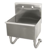 Adv. Tabco 22in. x 16in. S/S Wall Mounted Service Sink,WSS-16-25