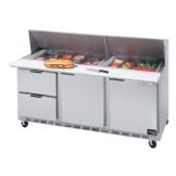 Beverage-Air Elite Series&trade; Three-Section Mega Top Counter