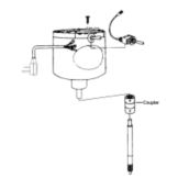 Bar Maid Motor Shaft Coupler for A-200 and A-205 Model Glass Washers