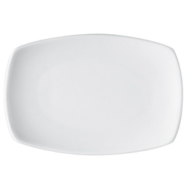 Bauscher&reg; Option 5.47" x 3.7" Rectangle Coupe Platter