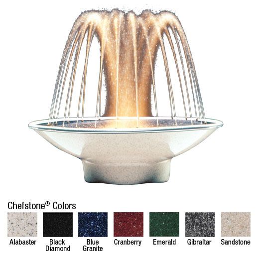 Marquis Black Diamond 26" Decorative Water Fountain, 9" H
