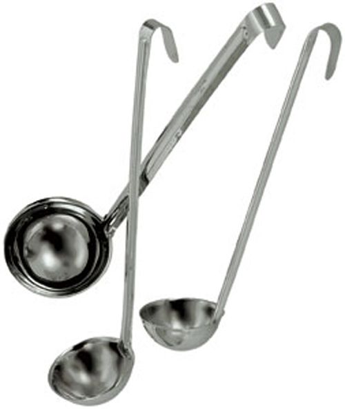 Update International S/S One Piece 8 Oz. Ladle