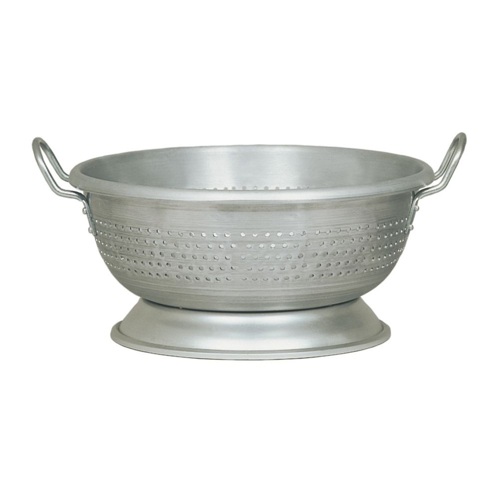 Update International Aluminum 11 Qt Colander with Handles & Base