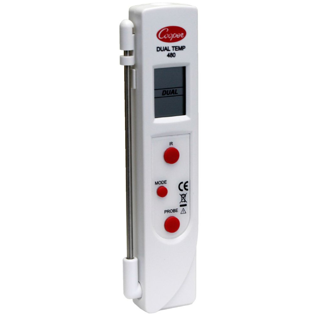 Cooper Atkins DualTemp -27 to 428&deg;F Infrared Thermometer w/ Probe