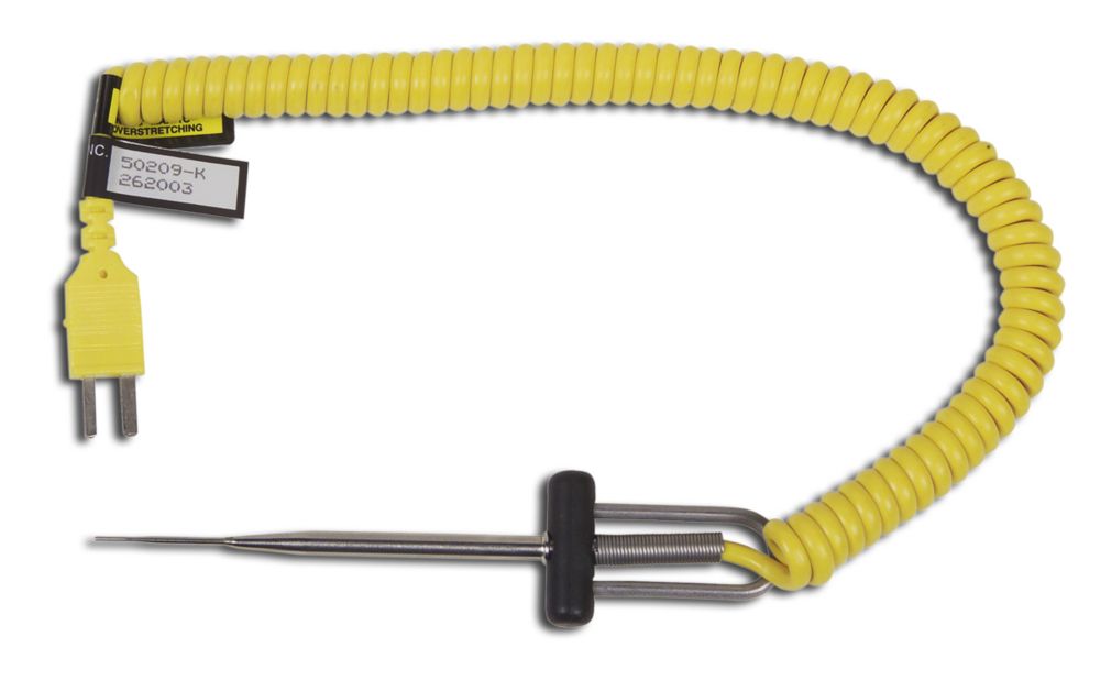 Cooper Atkins Type K MicroNeedle Probe w/ Coiled Cable