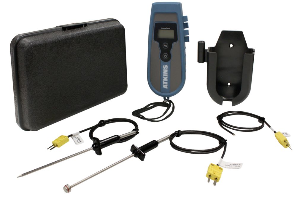 Cooper Atkins EconoTemp Thermocouple Kit #1 w/ 3 Probes & Case