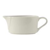 Tuxton&reg; 12 Oz. Modena AlumaTux Sauce / Gravy Boat