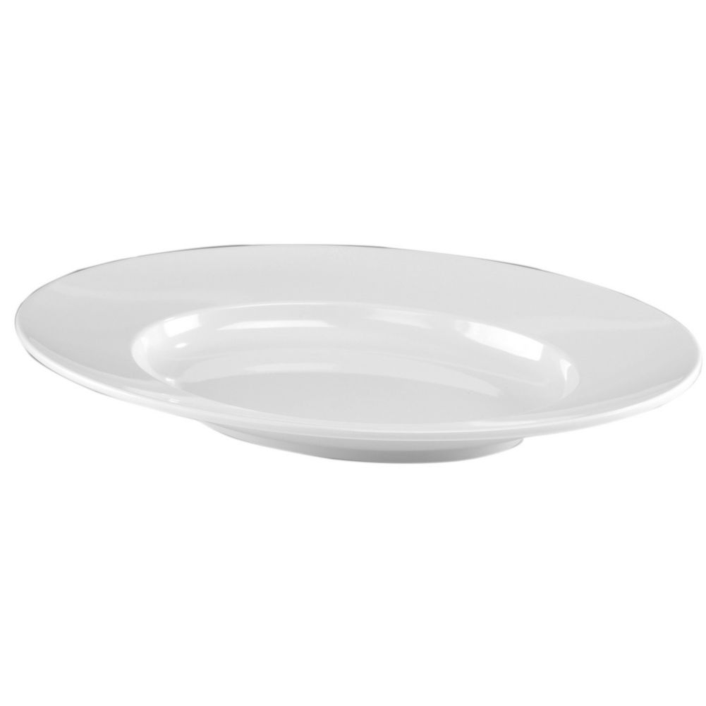 OCA Bianca White Oval Platter, 22" x 16"