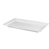 White Rectangle Tray, 22" x 12-3/4" x 2-1/8"
