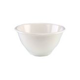 OCA Bianca White Round Melamine Deep Bowl, 8" x 3-3/4"