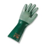 Ansell Scorpio&reg; 14" Neoprene Size 10 Green Gloves