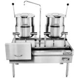 Vulcan Hart Direct Steam 40" Kettle / Stand Assembly
