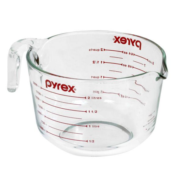 Pyrex&reg; 2 Qt Mix N Measure Cup, Clear