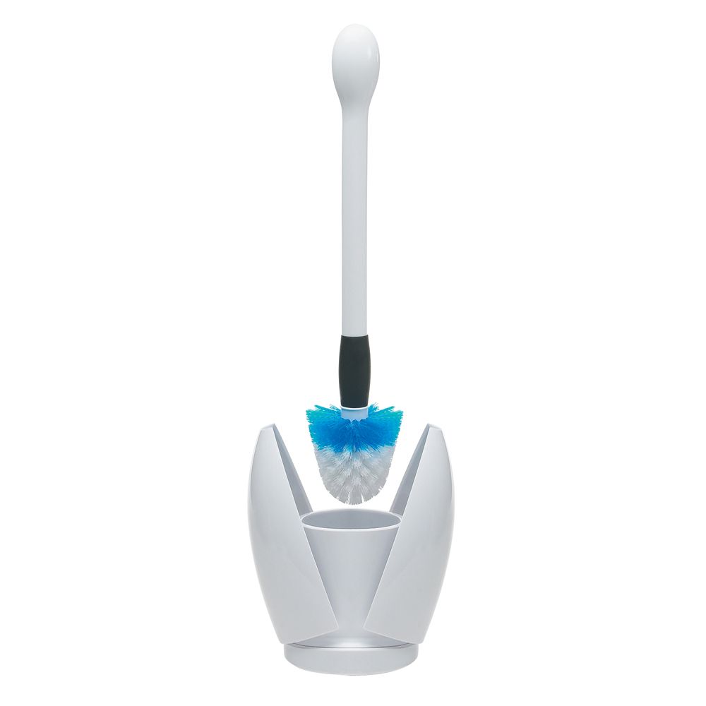 OXO International Toilet Brush and Canister Set