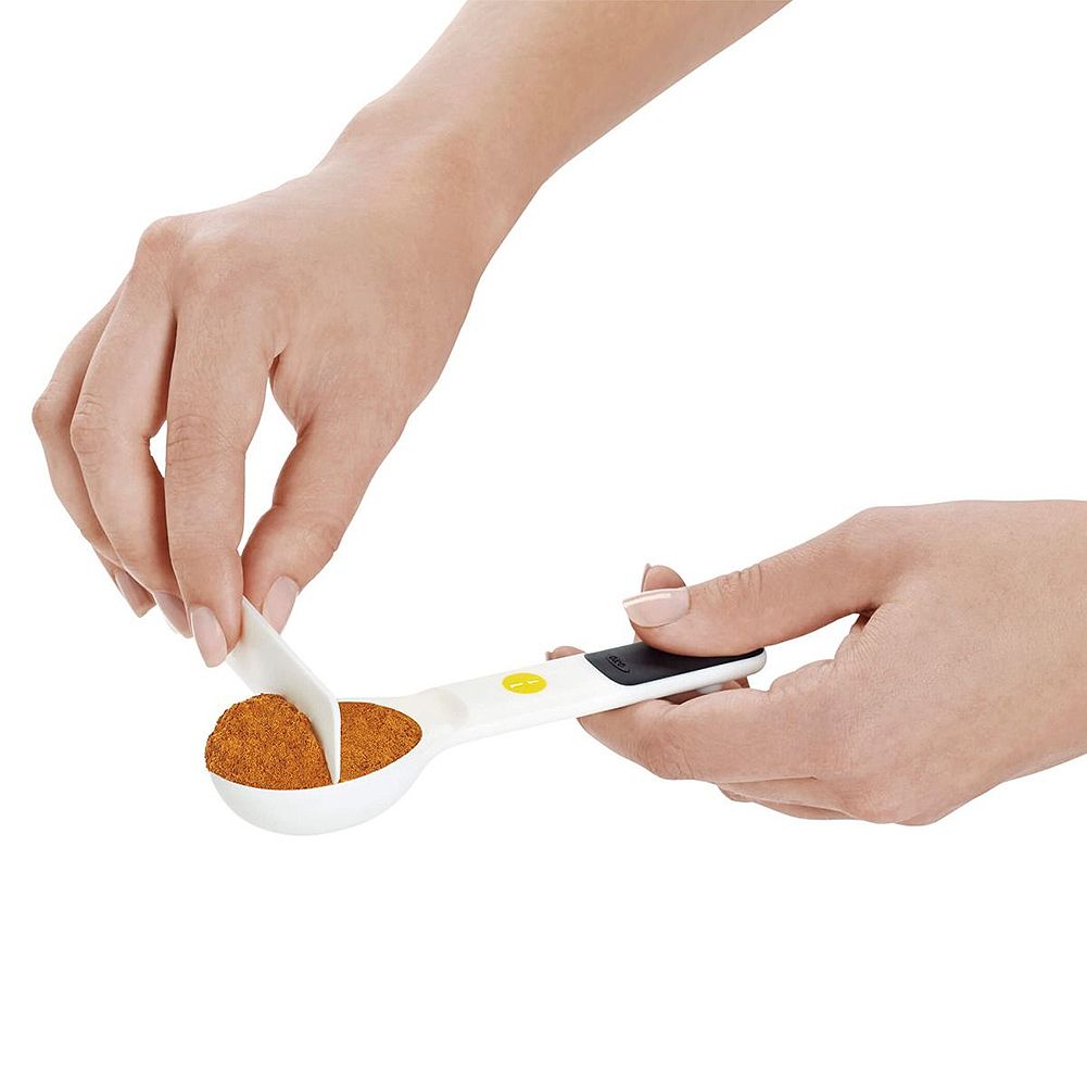 OXO International Good Grips White 6 Piece Measuring Spoon Set