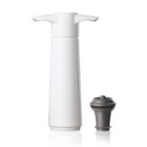 VacuVin&reg; Vacuum Wine Saver with White Pump