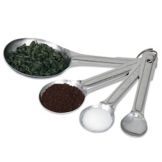 Browne Foodservice 4-Piece S/S Measuring Spoon Set