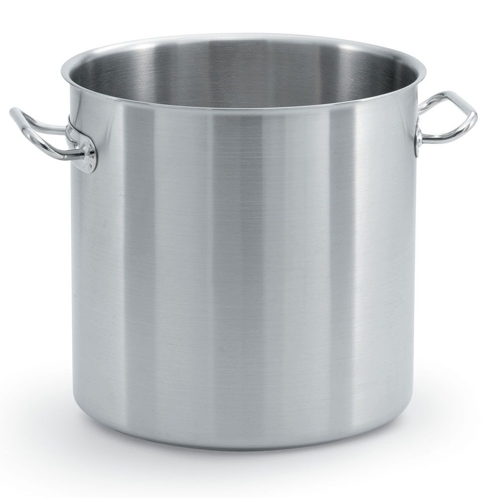 Vollrath Intrigue Mirror Finish S/S 27 Qt Stock Pot