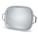 Elegant Reflections S/S  23-1/2x18-1/2" Serving Tray w/ Handles
