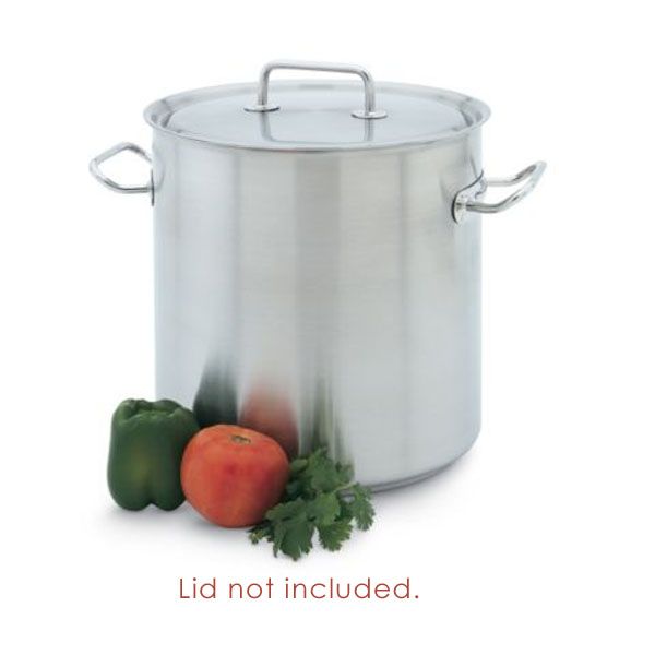 Intrigue Mirror Finish S/S 6.5 Qt Stock Pot