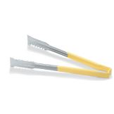 Jacob's Pride 1-Piece  Kool-Touch S/S VersaGrip Tong, Yellow, 16