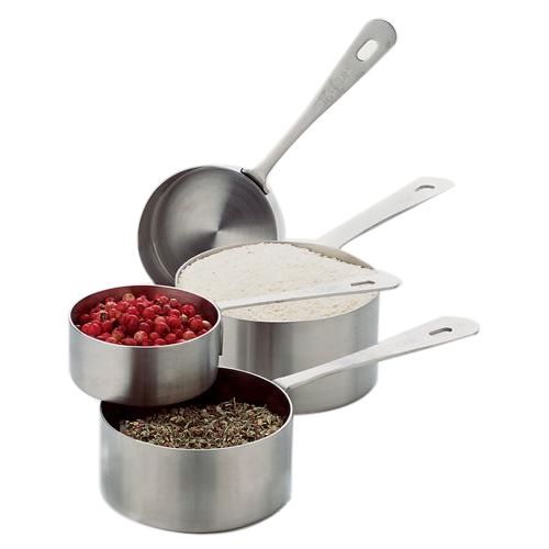 Focus Heavy Duty S/S Measure 4 Pc Cup Set