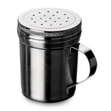 S/S Large Hole Shaker, 2-7/8" x 3-1/2" H
