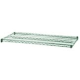 Focus Foodservice 21"W x 54"L Green Epoxy Coated Wire Shelf